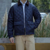 Rhombus Quilted Cotton Jacket"