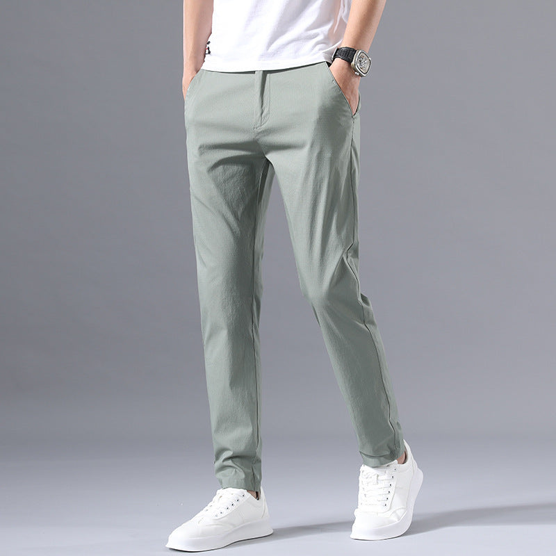 Men's Summer Ice Silk Casual Pants