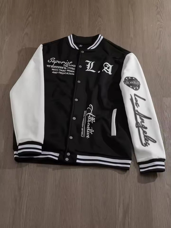 "Men's Street Baseball Jacket"