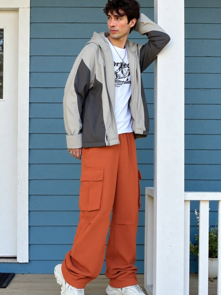 Casual Loose aura Street Overalls