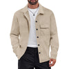 Men's Retro Jacquard Knitted Lapel Jacket"