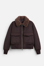 Men's Stand-Up Collar Cotton-Padded Jacket"