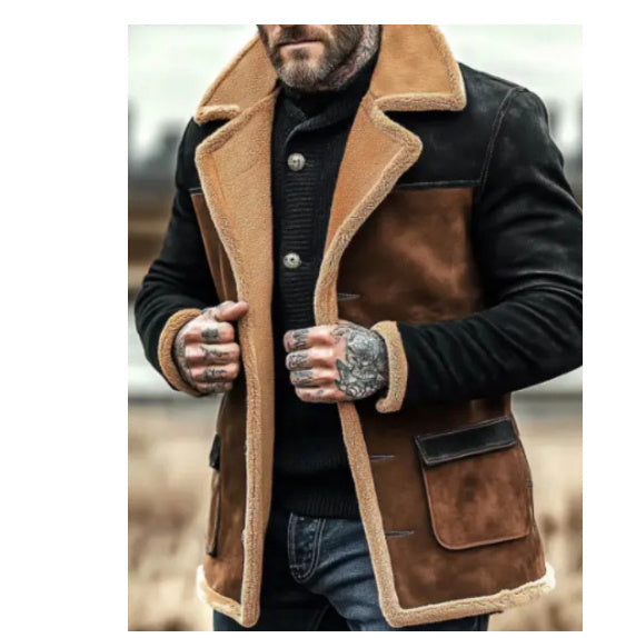 Men's Vintage Suede Casual Jacket