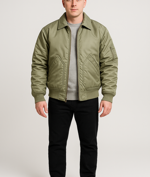 Men's American Retro Bomber Jacket