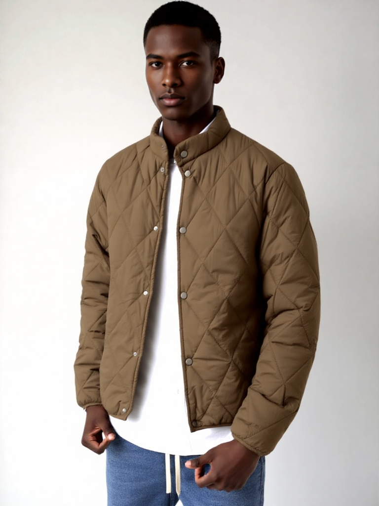 Thick Warm Cotton Jacket – Men