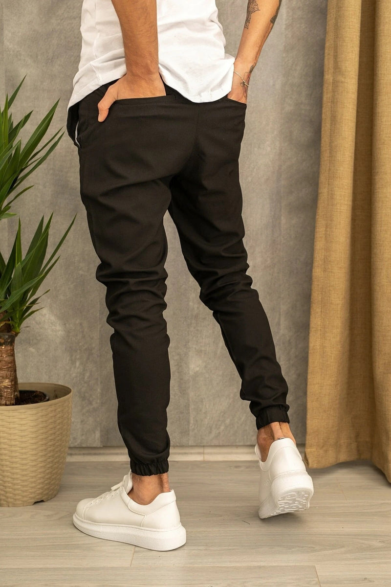 "Men's Casual Suit Fabric Trousers"