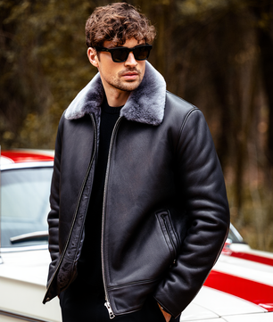 aura Plus Suede Winter  Polo Coat