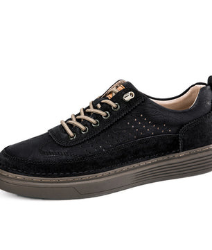 Thin Perforated Sneakers for Men