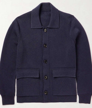 Men's AURA Patch Pocket Woolen Jacket