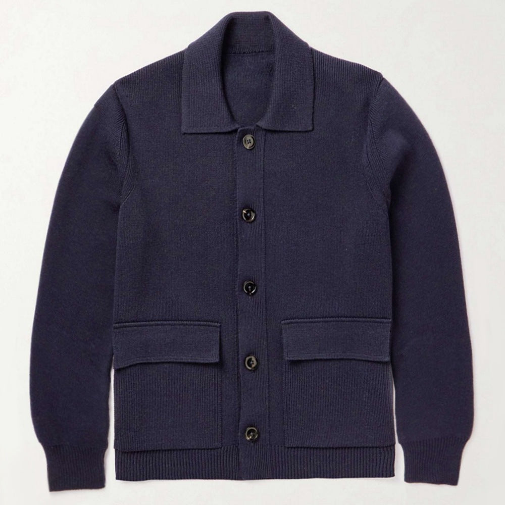 Men's AURA Patch Pocket Woolen Jacket