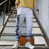 Trendy Gradient Color Trousers Men