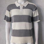 "Men's Summer Lapel Sweater – Short Sleeve Fashion"