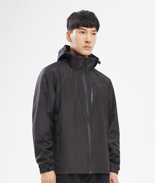 Men's Single Layer Outdoor Jacket - Lightweight and Breathable for All-Season Adventures