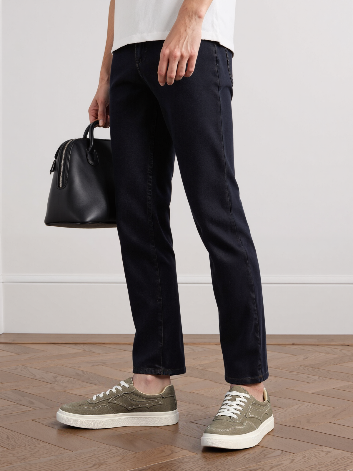 Reflect-Aura - Men's Low-Top Sneakers: British Retro