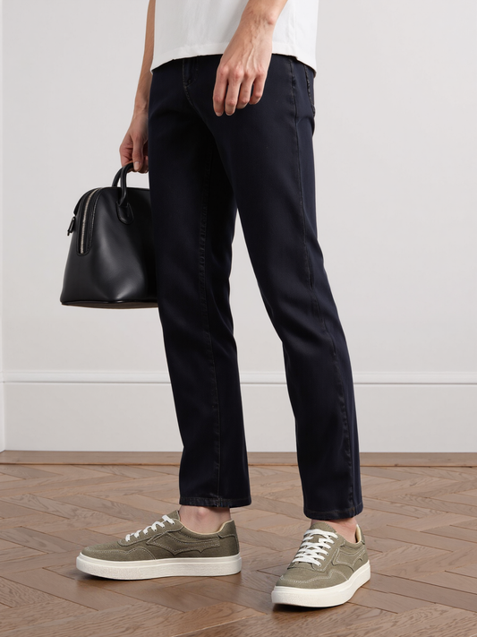 Reflect-Aura - Men's Low-Top Sneakers: British Retro