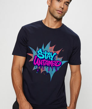 Stay Untamed Unisex T-Shirt, Trendy Graphic Tee