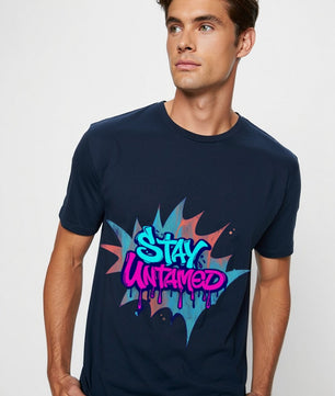 Stay Untamed Unisex T-Shirt, Trendy Graphic Tee