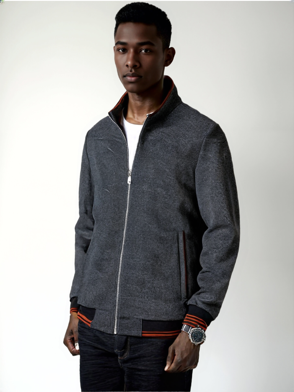 Autumn Clothing Coat Men's Woolen Fleece Jacket Top