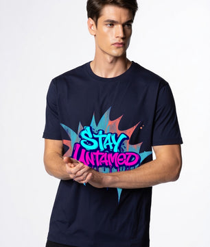 Stay Untamed Unisex T-Shirt, Trendy Graphic Tee