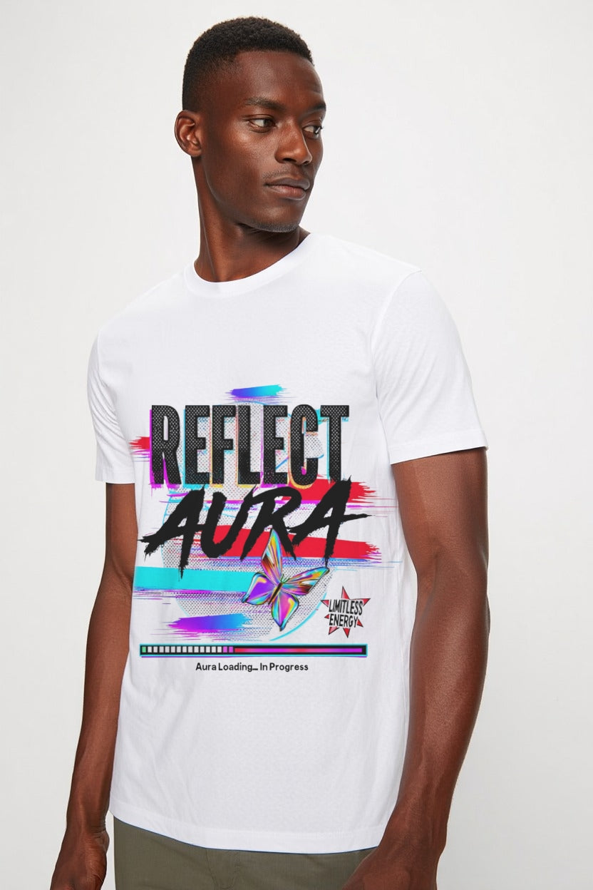 Reflect Your Aura Unisex Tee, limited edition