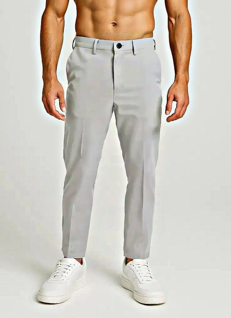 SLIM NINE-POINT TROUSERS