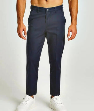SLIM NINE-POINT TROUSERS