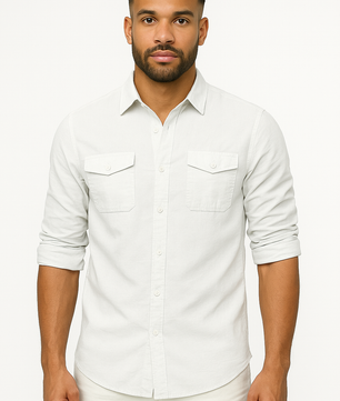 Button-Down Collar Shirt